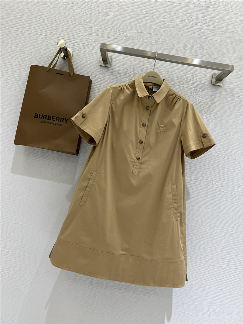 Burberry shirt collar dress replicas clothes