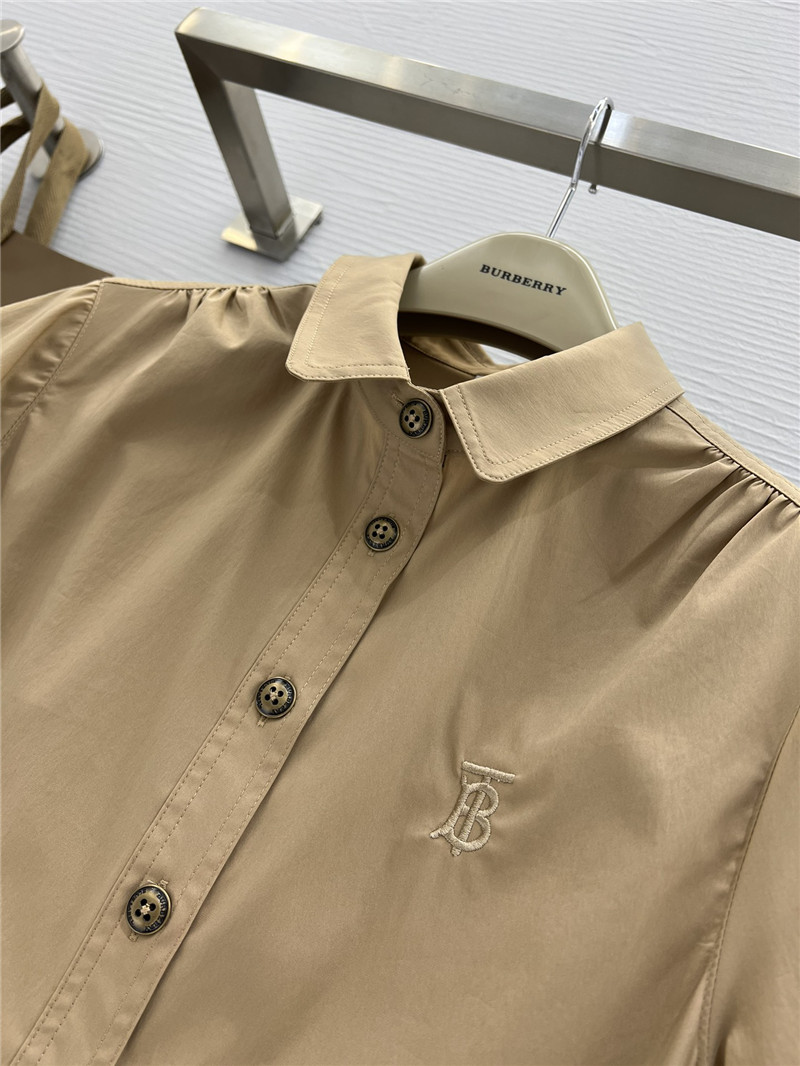 Bv*b*rry shirt collar dress replicas clothes