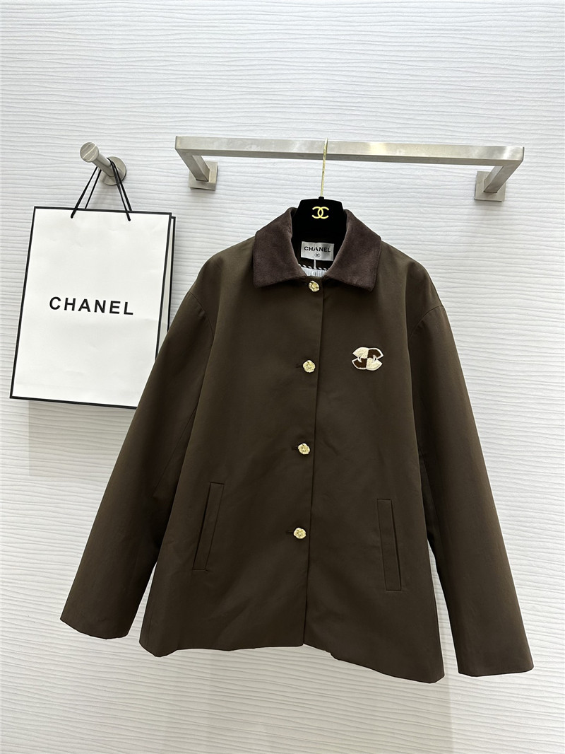 Chanel chocolate coat replica d&g clothing
