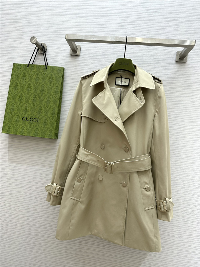 Gvc*1 double breasted trench coat replica clothing sites