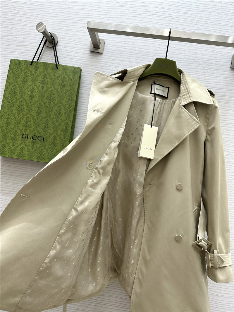 Gvc*1 double breasted trench coat replica clothing sites