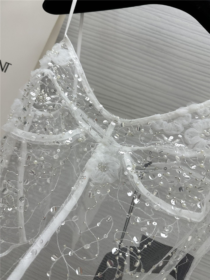 Y51 handmade floral camisole replica clothing