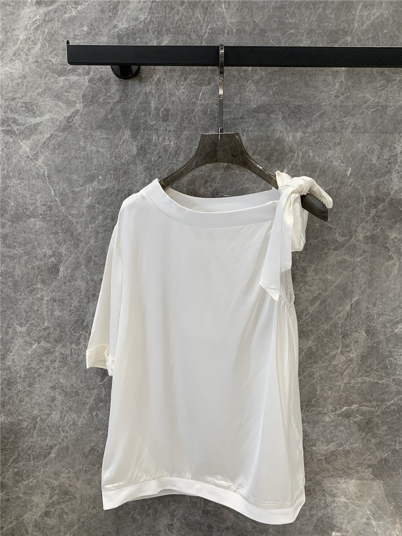 Chanel round neck single sleeve top replica designer clothes