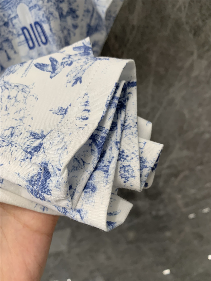 D10r printed short sleeve t-shirt replica d&g clothing