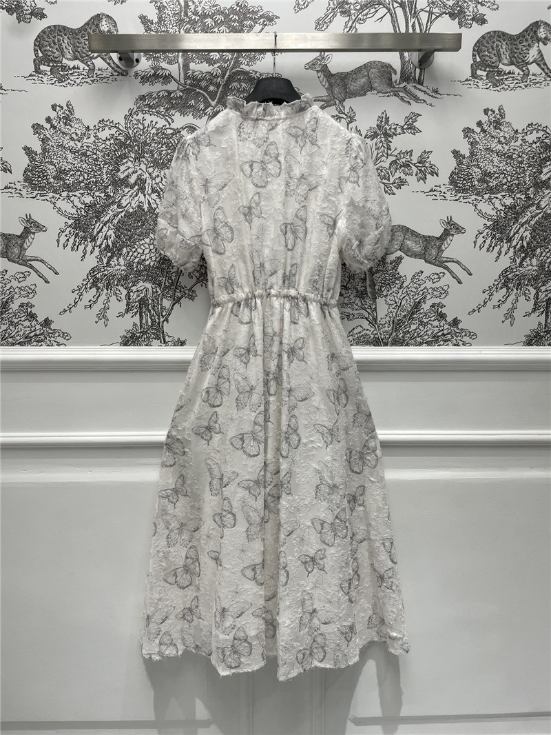 D10r butterfly ear wood collar dress replica designer clothing websites