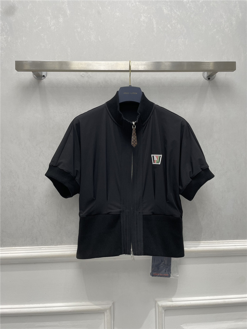 louis vuitton LV short sleeve jacket replica clothing