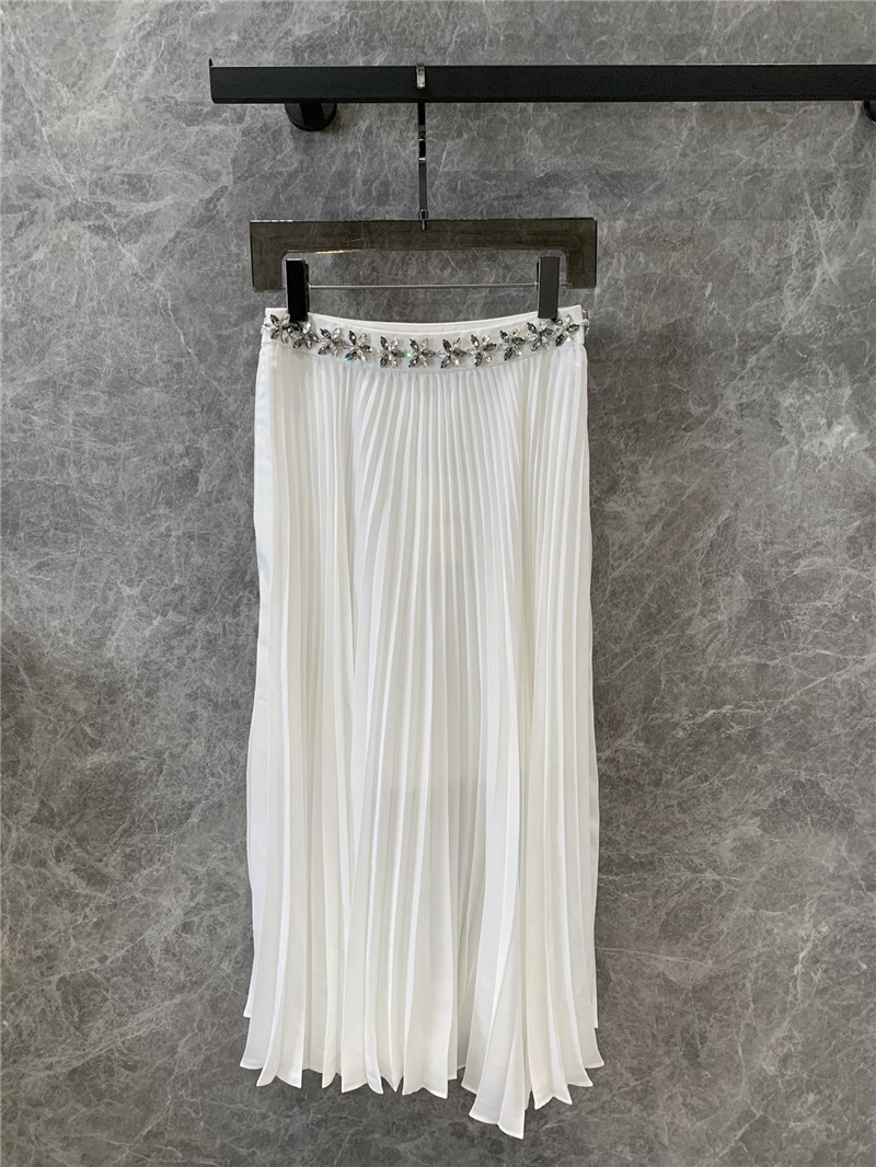 Va1e*ntin0 studded pleated skirt replica d&g clothing