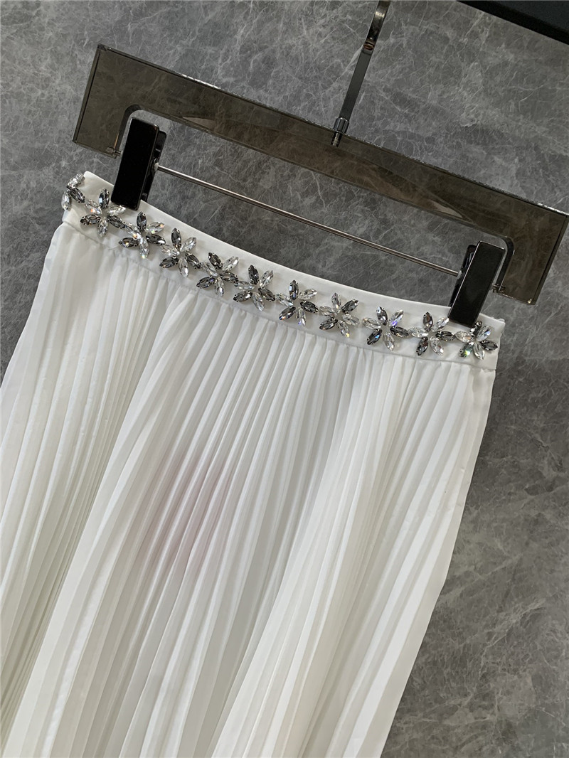 Va1e*ntin0 studded pleated skirt replica d&g clothing