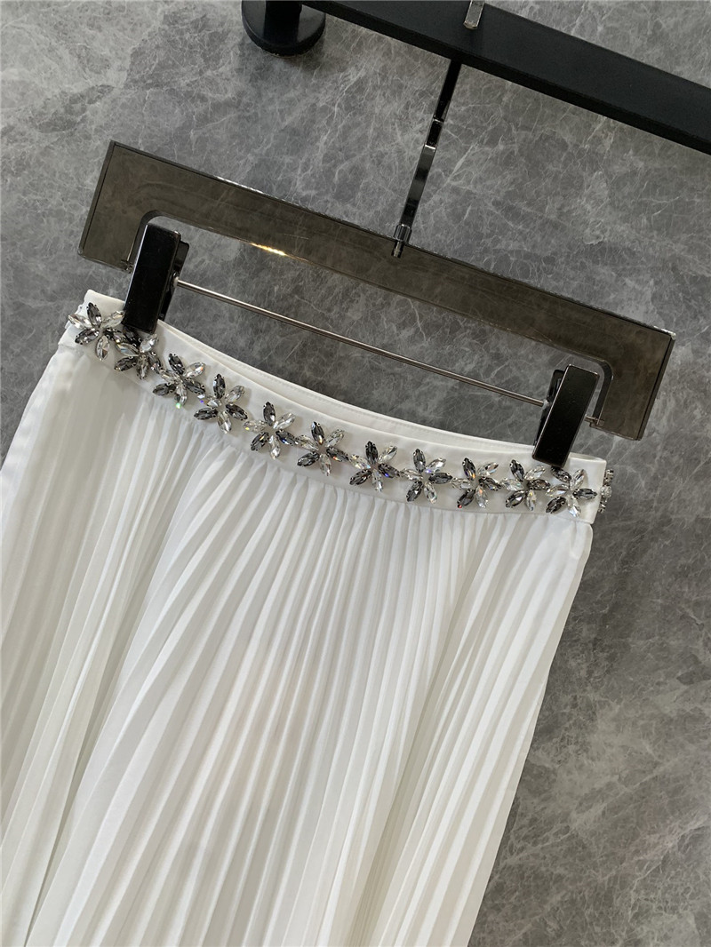 Va1e*ntin0 studded pleated skirt replica d&g clothing