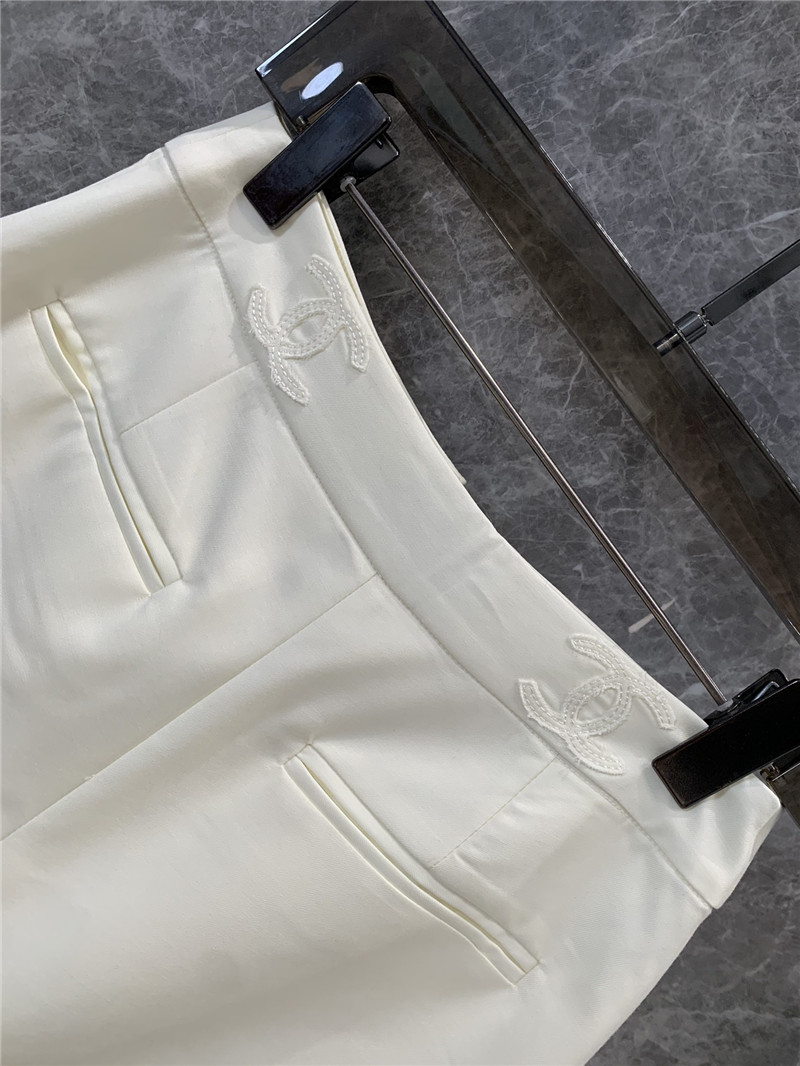 Ch**el patch embroidered logo casual shorts replica clothing