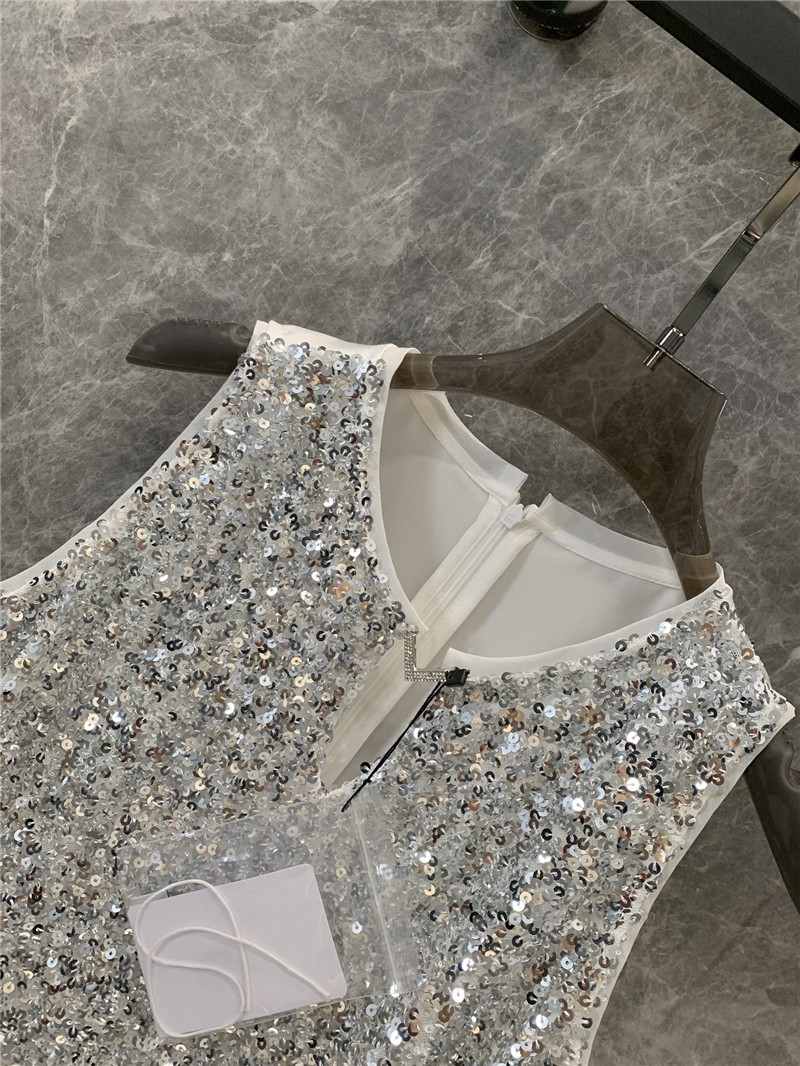 Va1e*ntin0 sequined vest top replica clothing sites