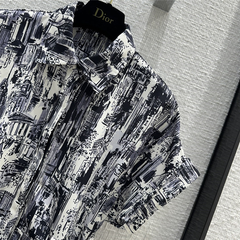 D10r mid length lining cap sleeve dress replica clothing