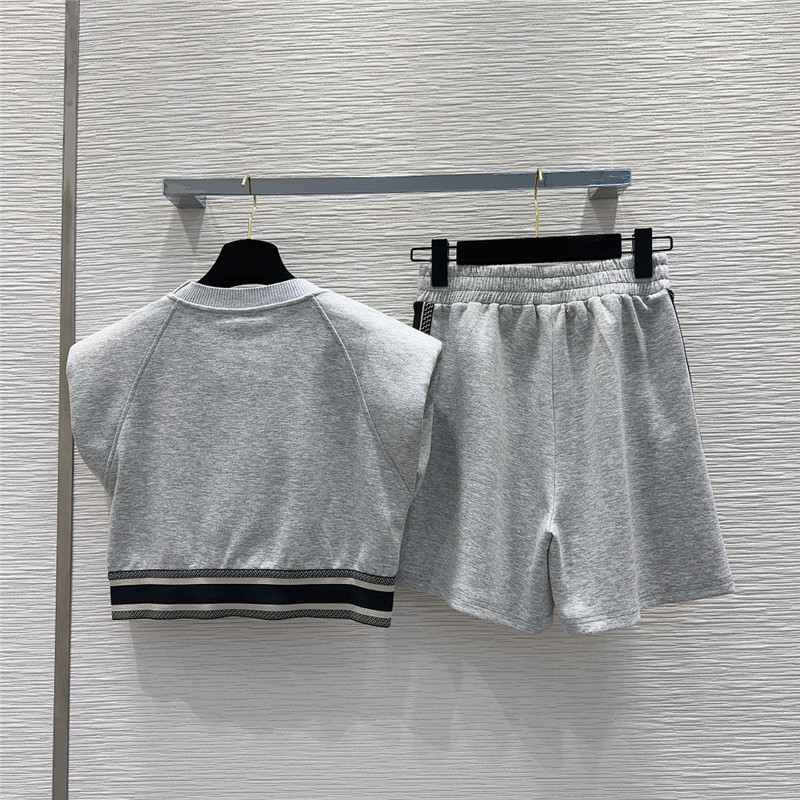 D10r chopped shoulder sleeve suit replica designer clothes