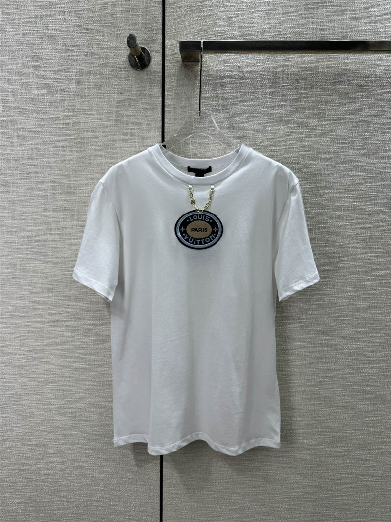louis vuitton LV round neck short sleeve T-shirt replica clothing