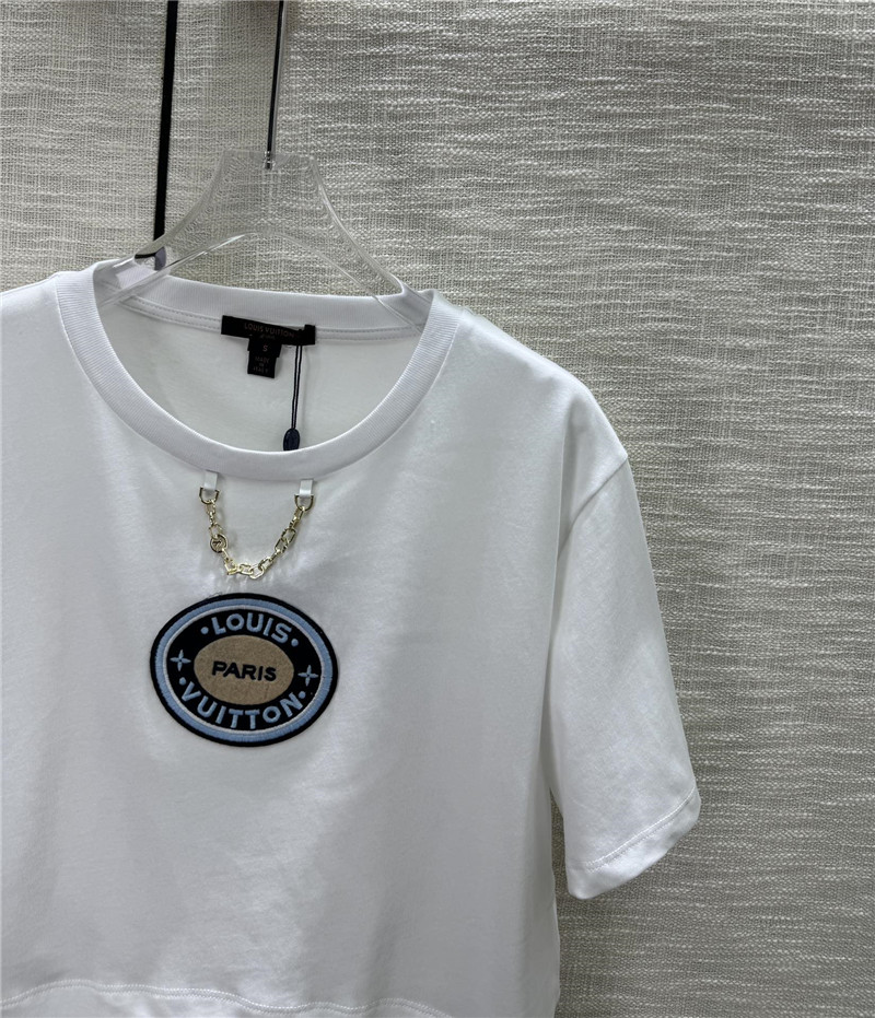 l0vis Vvtt0n lv round neck short sleeve t-shirt replica clothes