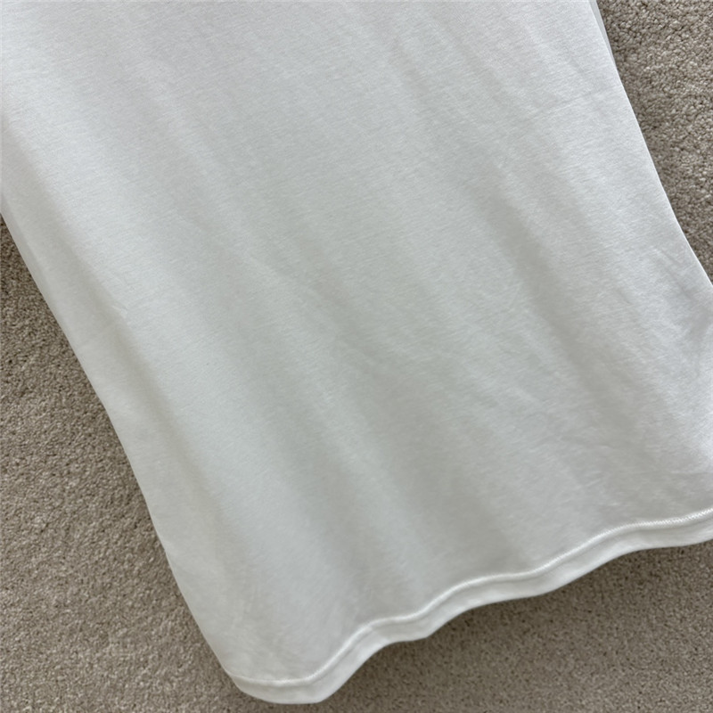 M1um1u round neck short sleeve t-shirt replica designer clothes