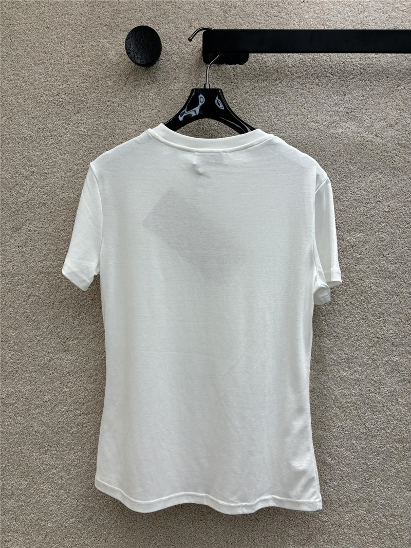 M1um1u round neck short sleeve t-shirt replica designer clothes