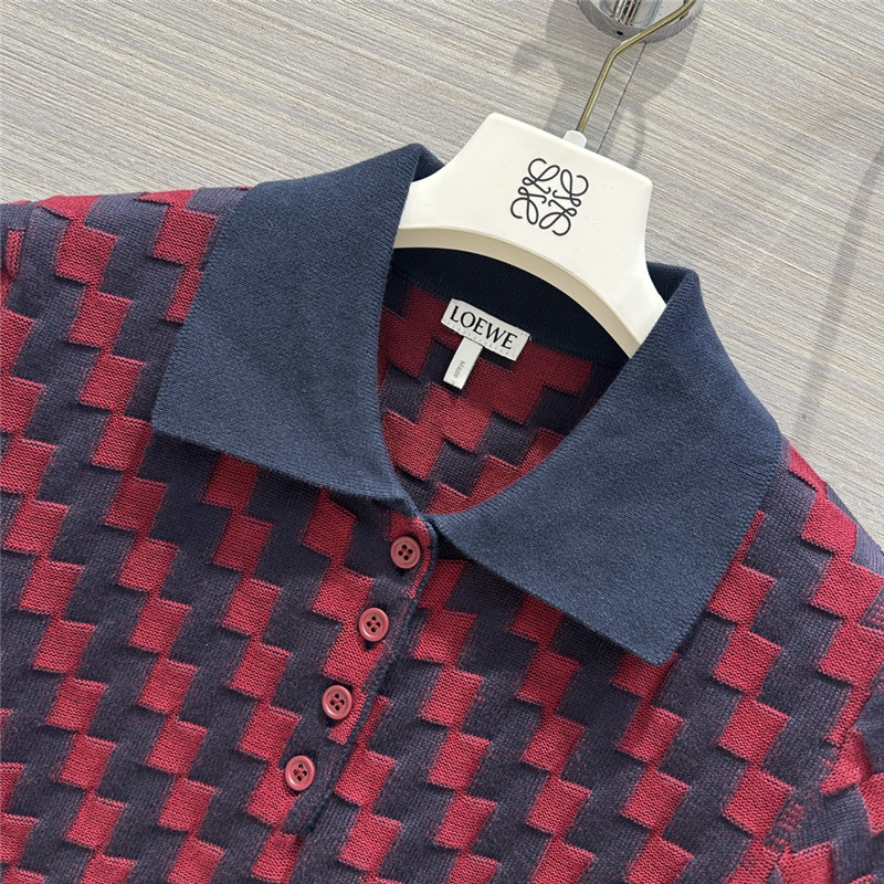 L0ew* knitted short sleeve topcheap replica designer clothes