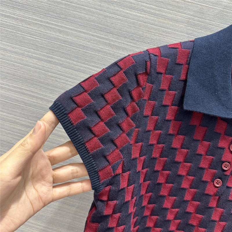 L0ew* knitted short sleeve topcheap replica designer clothes