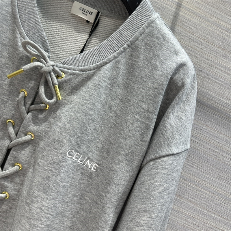 celine original color long short-sleeved sweatshirt replica clothes