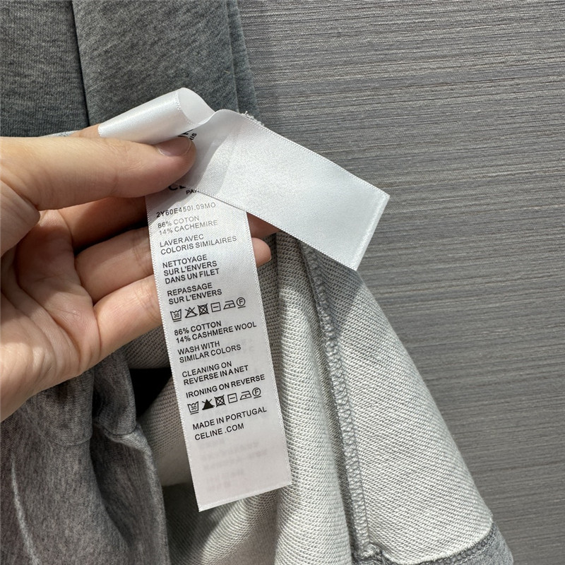 celine original color long short-sleeved sweatshirt replica clothes