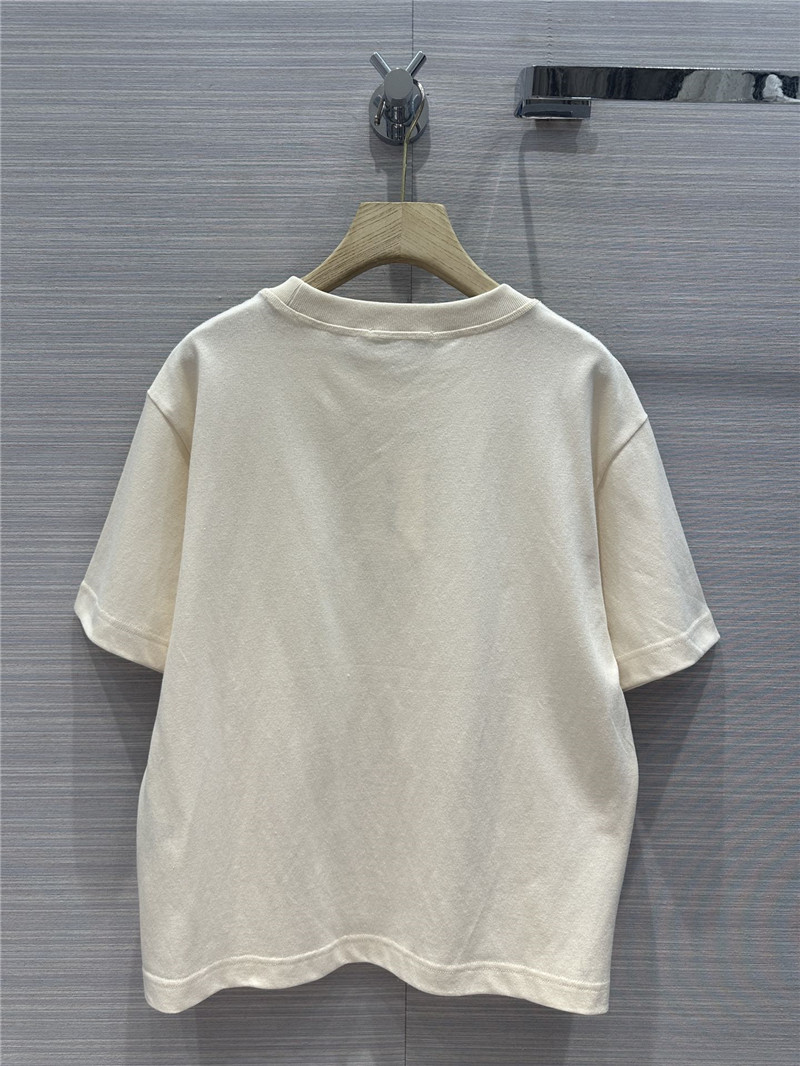 acne studios foam monogram T-shirt replica clothing sites