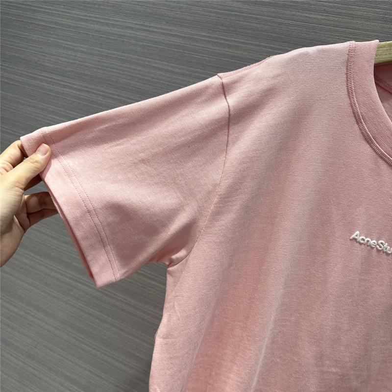 acne studios foam monogram T-shirt replica clothing sites