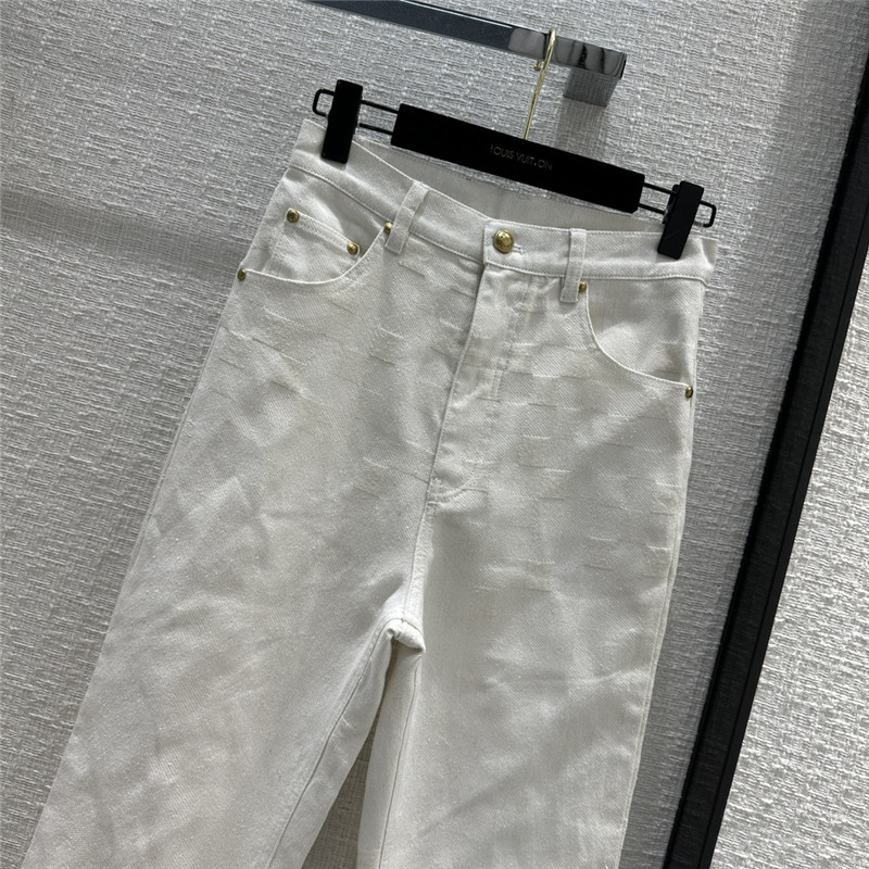 louis vuitton LV high waist jeans replica d&g clothing