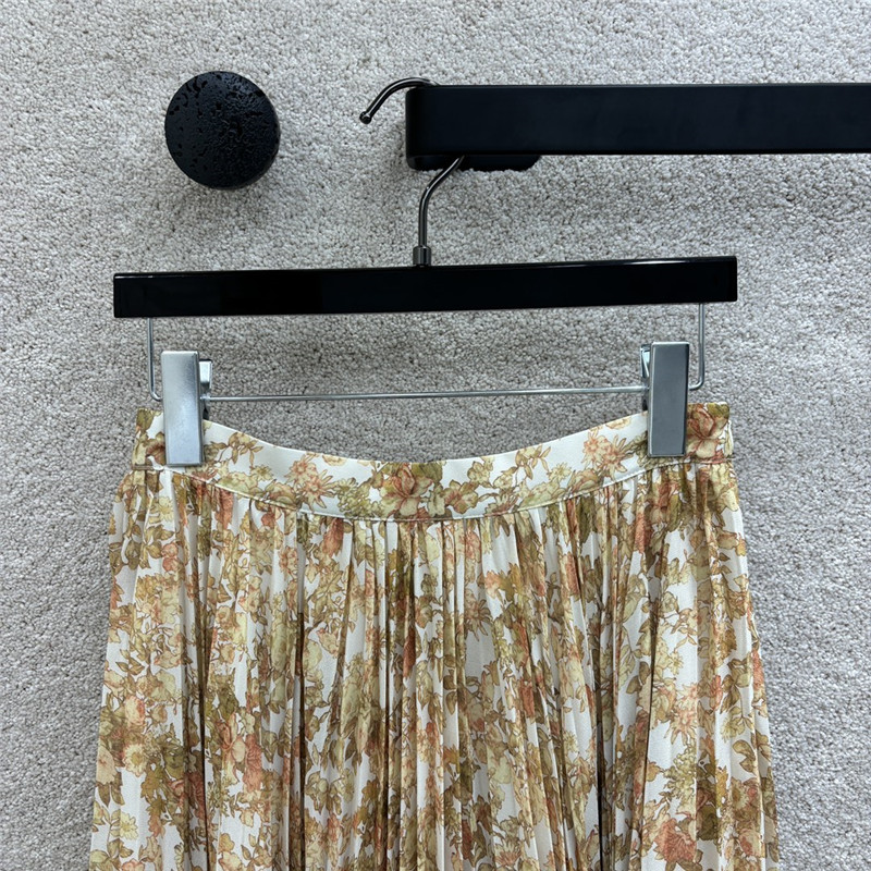 celine irregular pleated long skirt replicas clothes