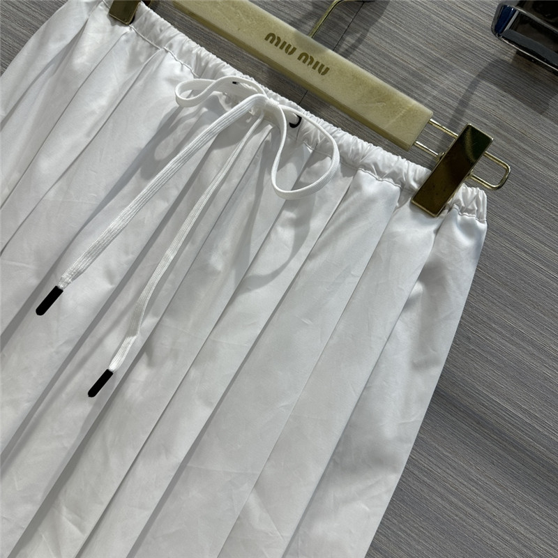 miumiu mid-length pleated skirt cheap replica designer clothes