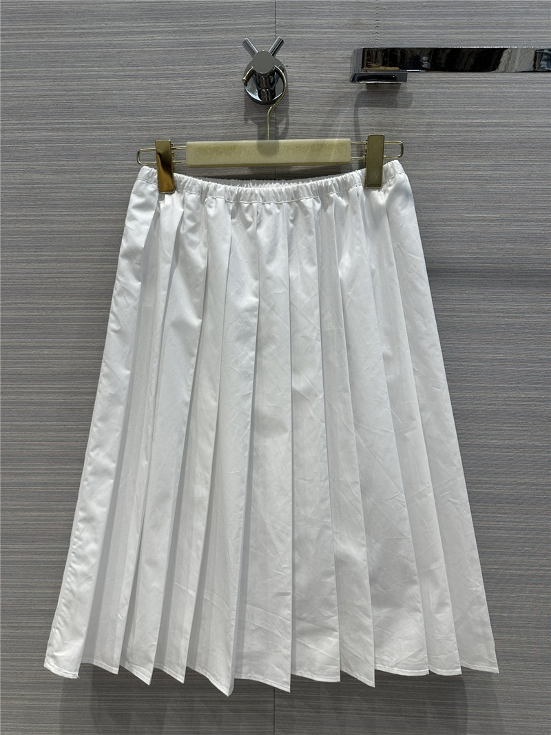 miumiu mid-length pleated skirt cheap replica designer clothes