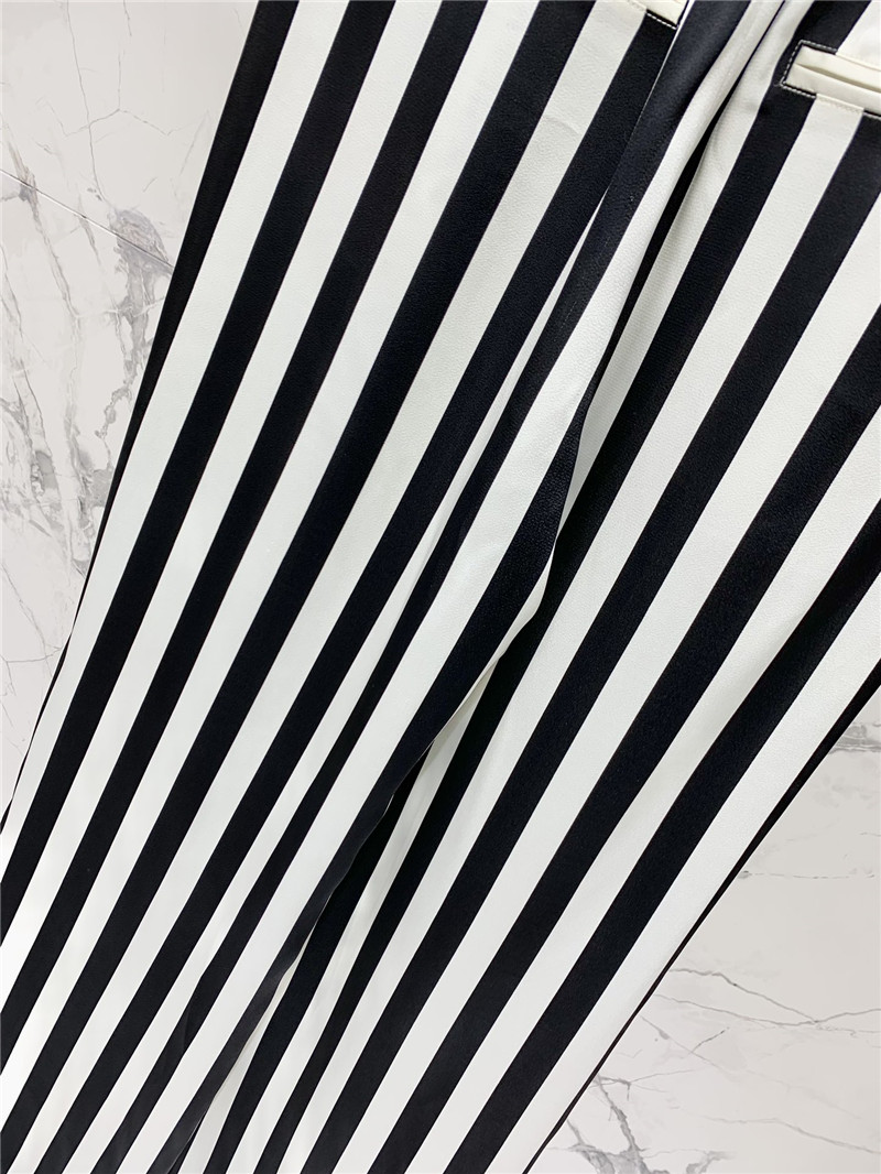 Y51 acetate satin wide leg pants replica d&g clothing