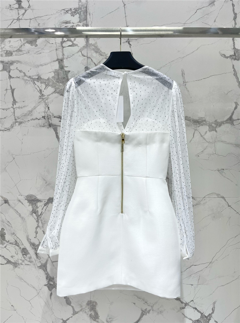 Va1e*ntin0 mesh waist dresscheap replica designer clothes