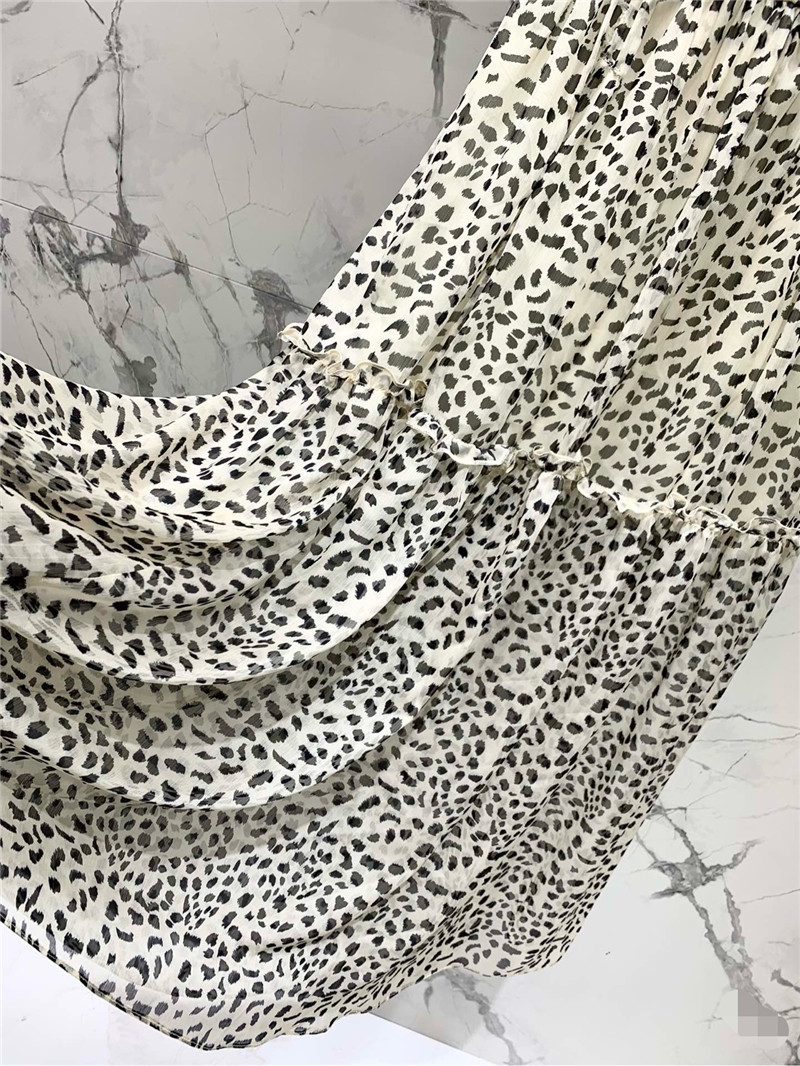 Y51 leopard print holiday oversized skirt replica clothing sites