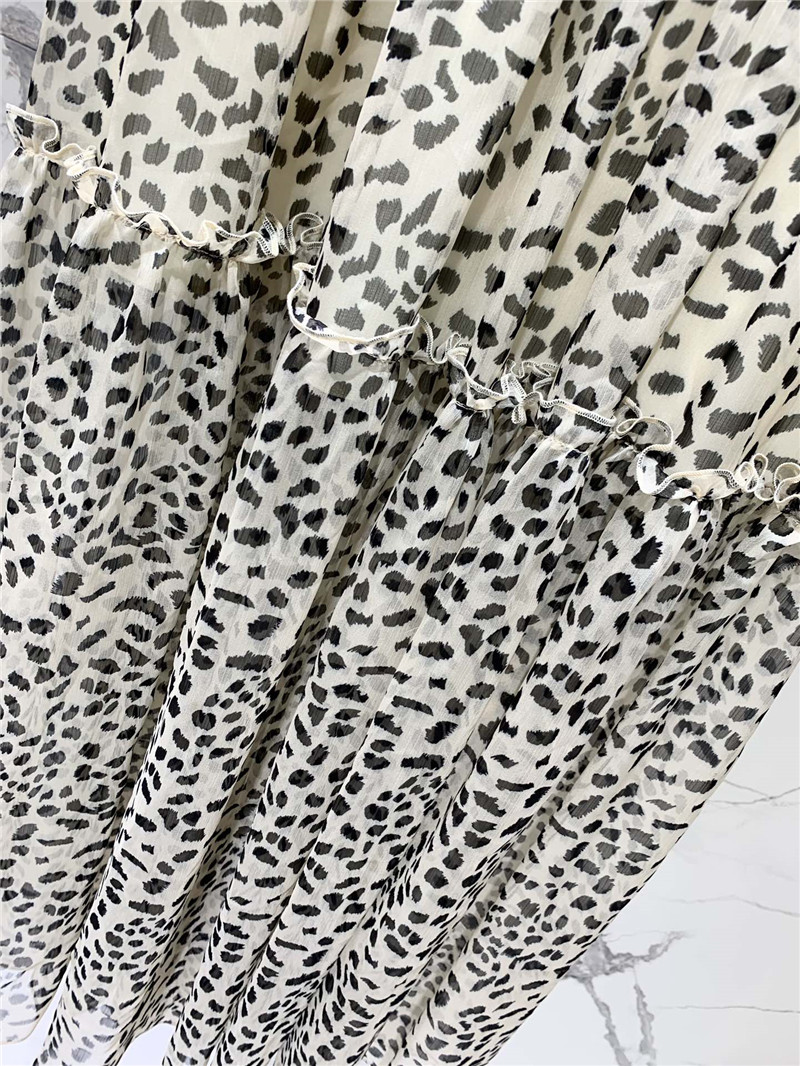 Y51 leopard print holiday oversized skirt replica clothing sites