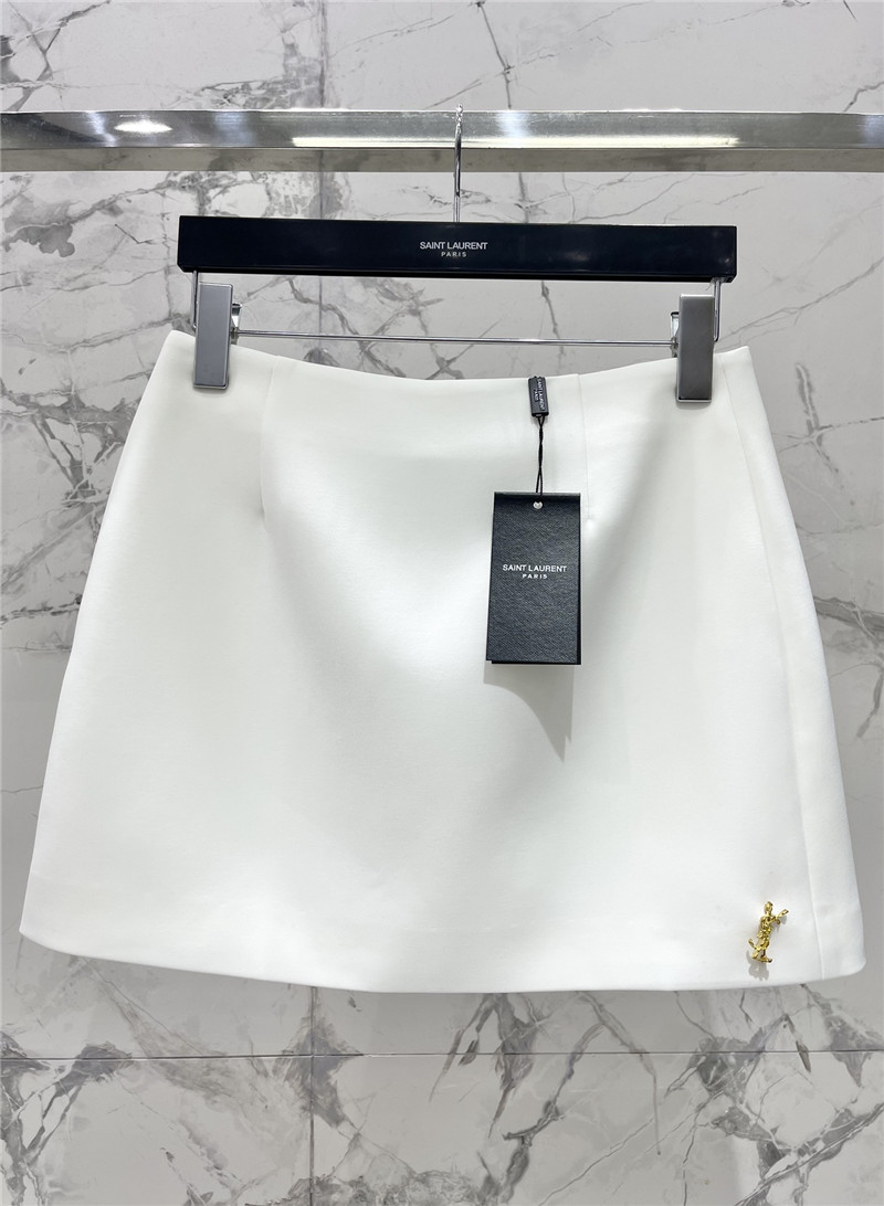 YSL wool skirt skirt cheap replica designer clothes