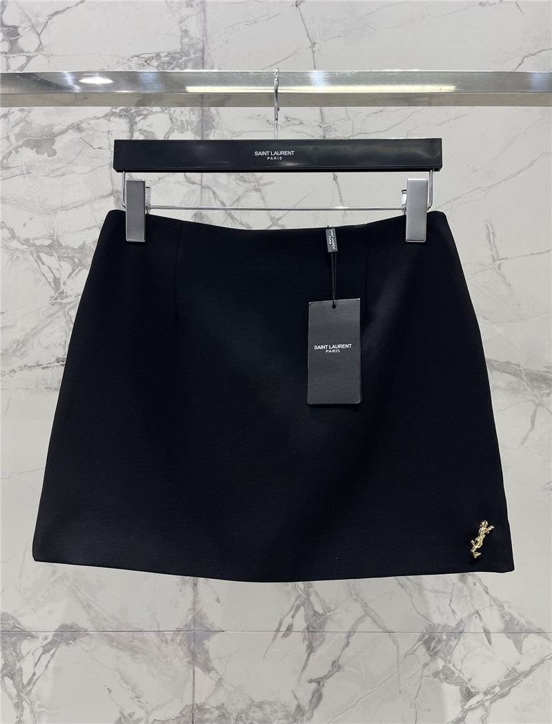 YSL wool skirt skirt cheap replica designer clothes