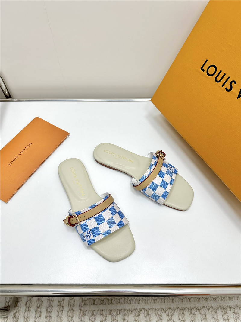 louis vuitton LV summer slippers margiela replica shoes