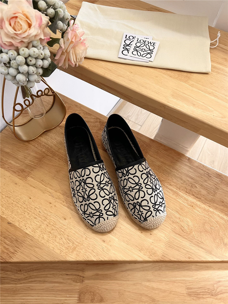 Loewe Anagram Espadrille Flat