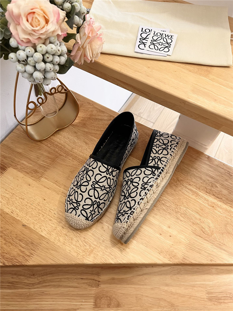 Loewe Anagram Espadrille Flat