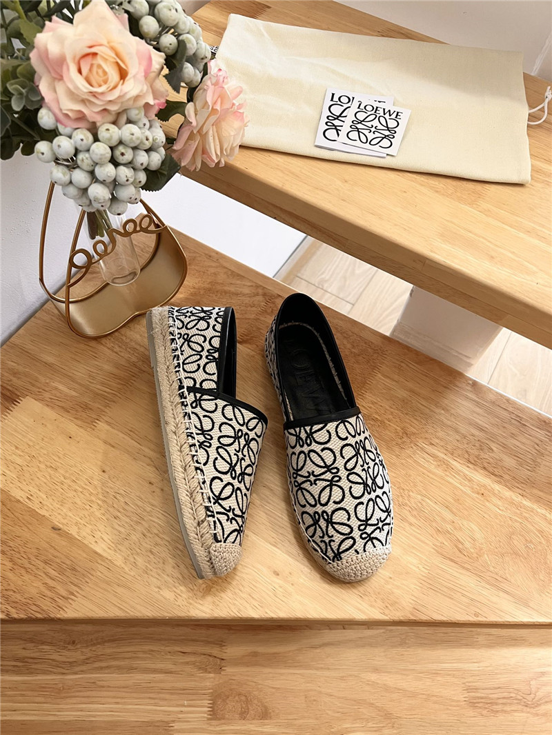 Loewe Anagram Espadrille Flat