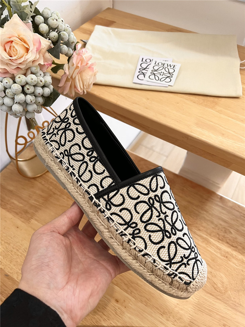 Loewe Anagram Espadrille Flat