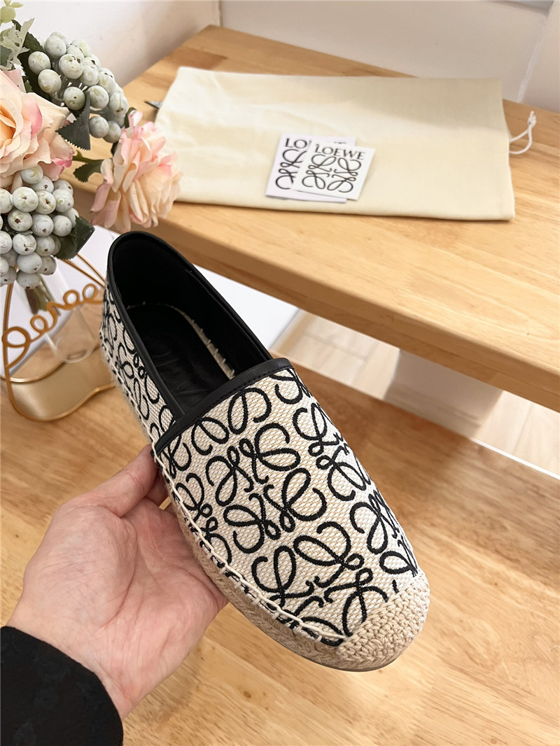 Loewe Anagram Espadrille Flat