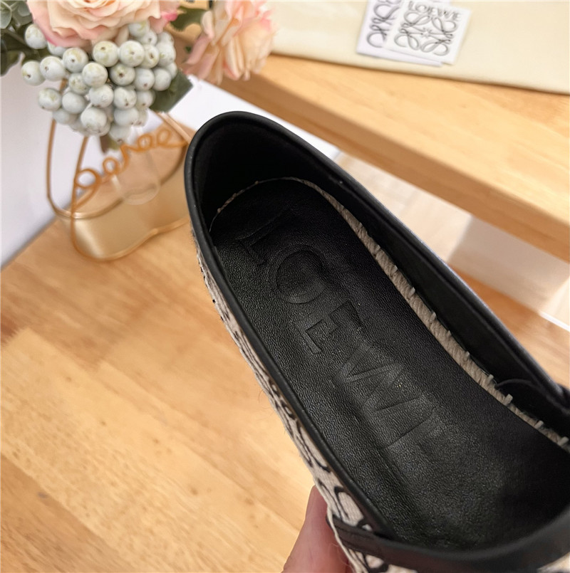 Loewe Anagram Espadrille Flat