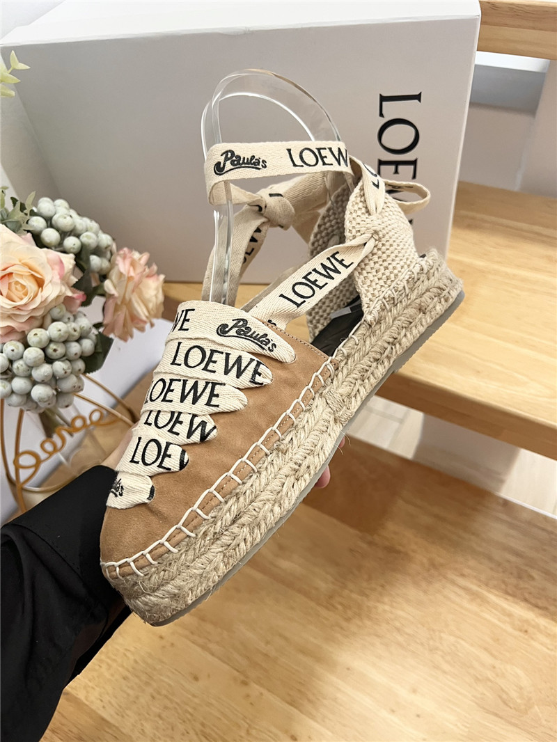 Loewe Espadrilles with Rope Sandals