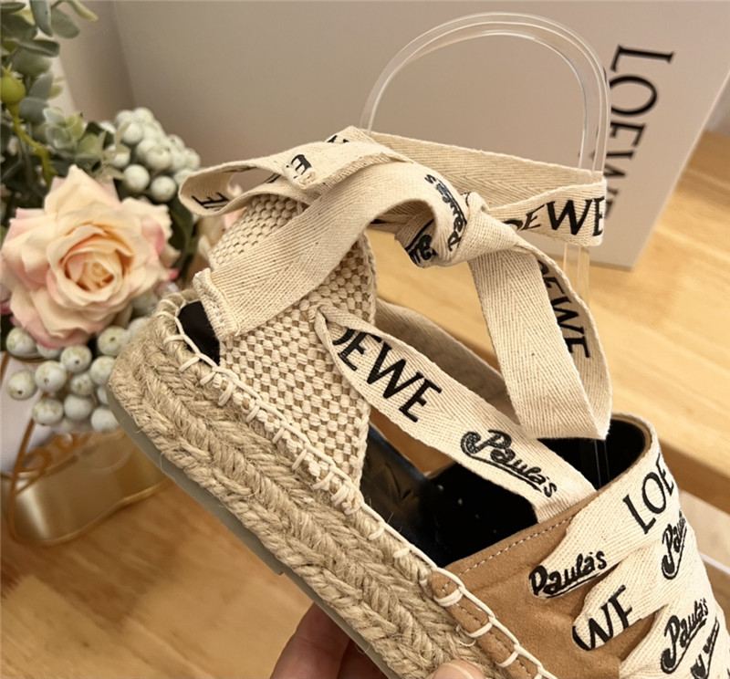 Loewe Espadrilles with Rope Sandals