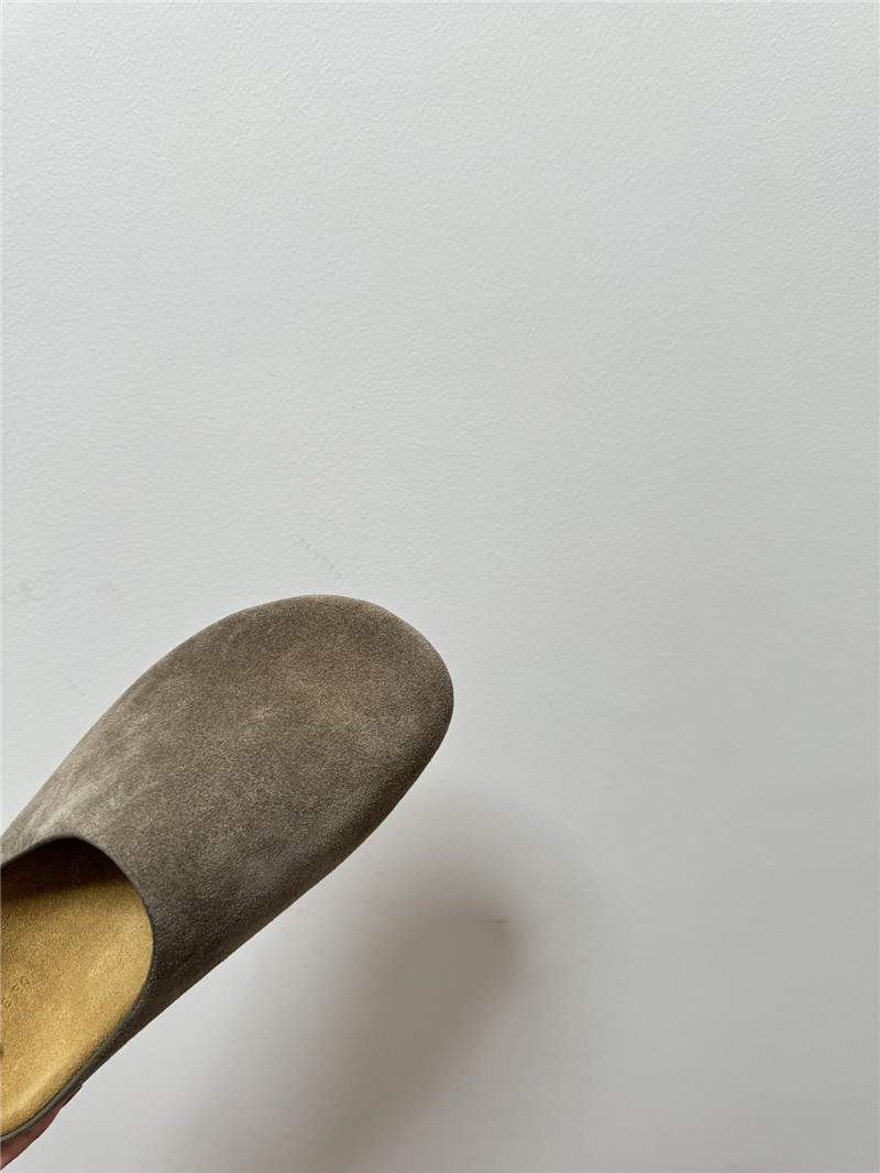 The Row Hugo Suede Mules