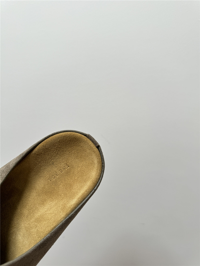 The Row Hugo Suede Mules