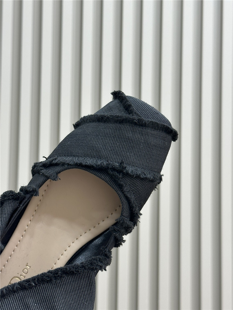 D10r songe ballet flats black