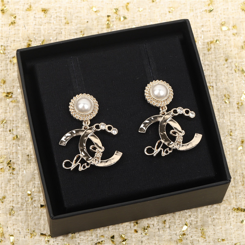 Chanel double C earrings